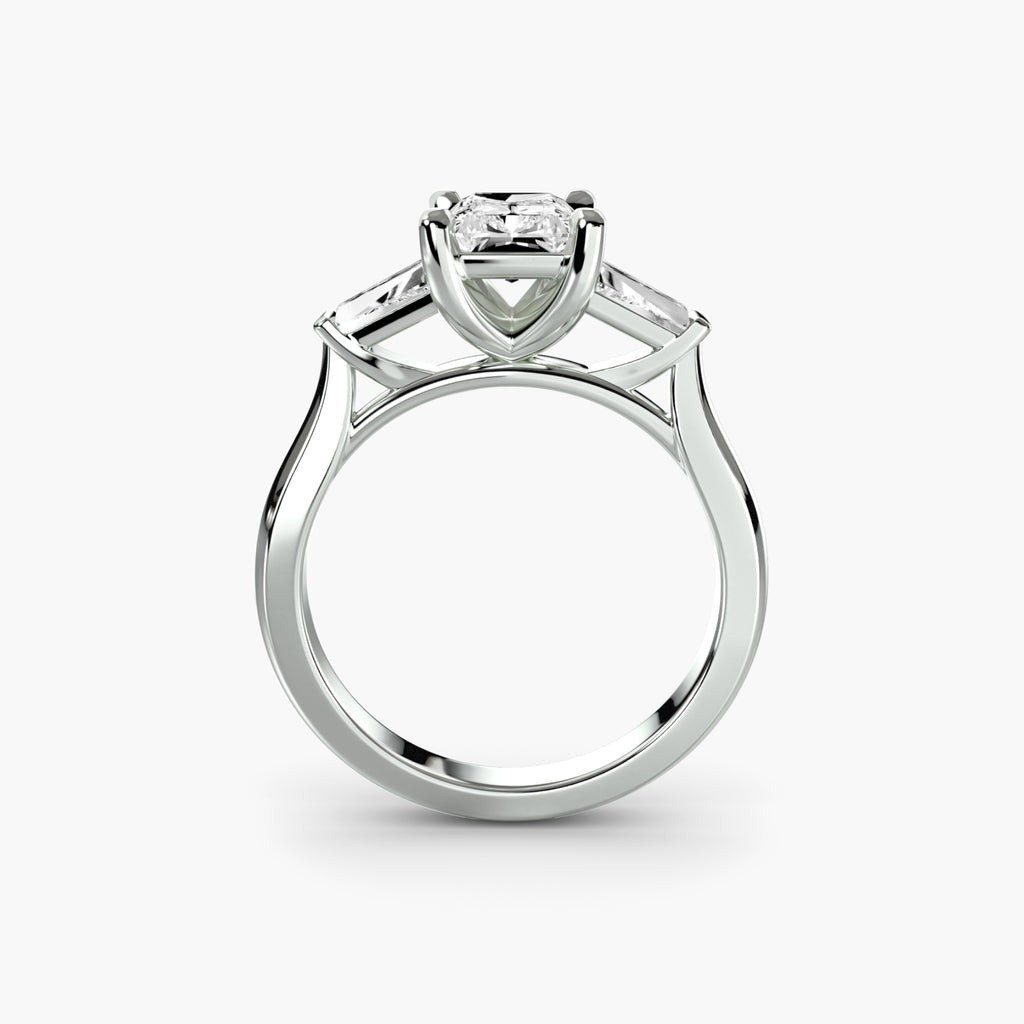 Three-Stone (Baguette Side Stones) 2