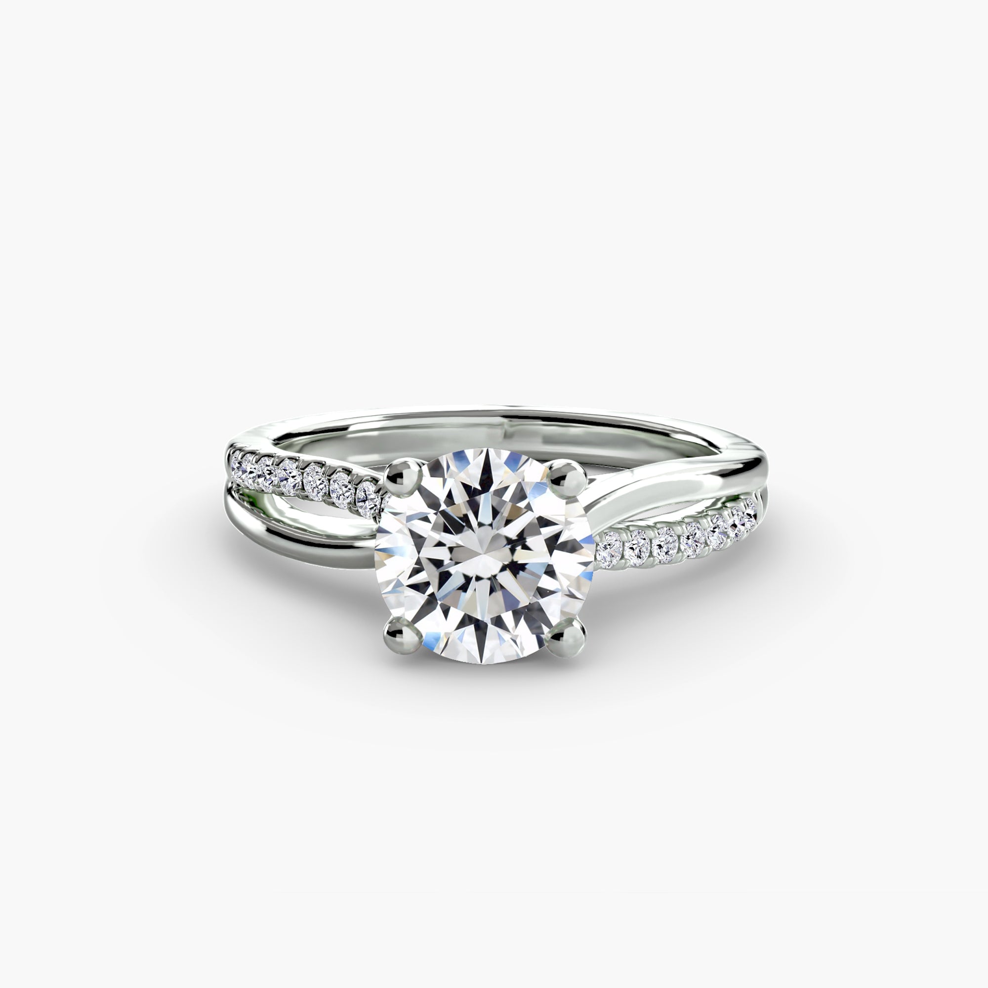 The Split Shank Pavé