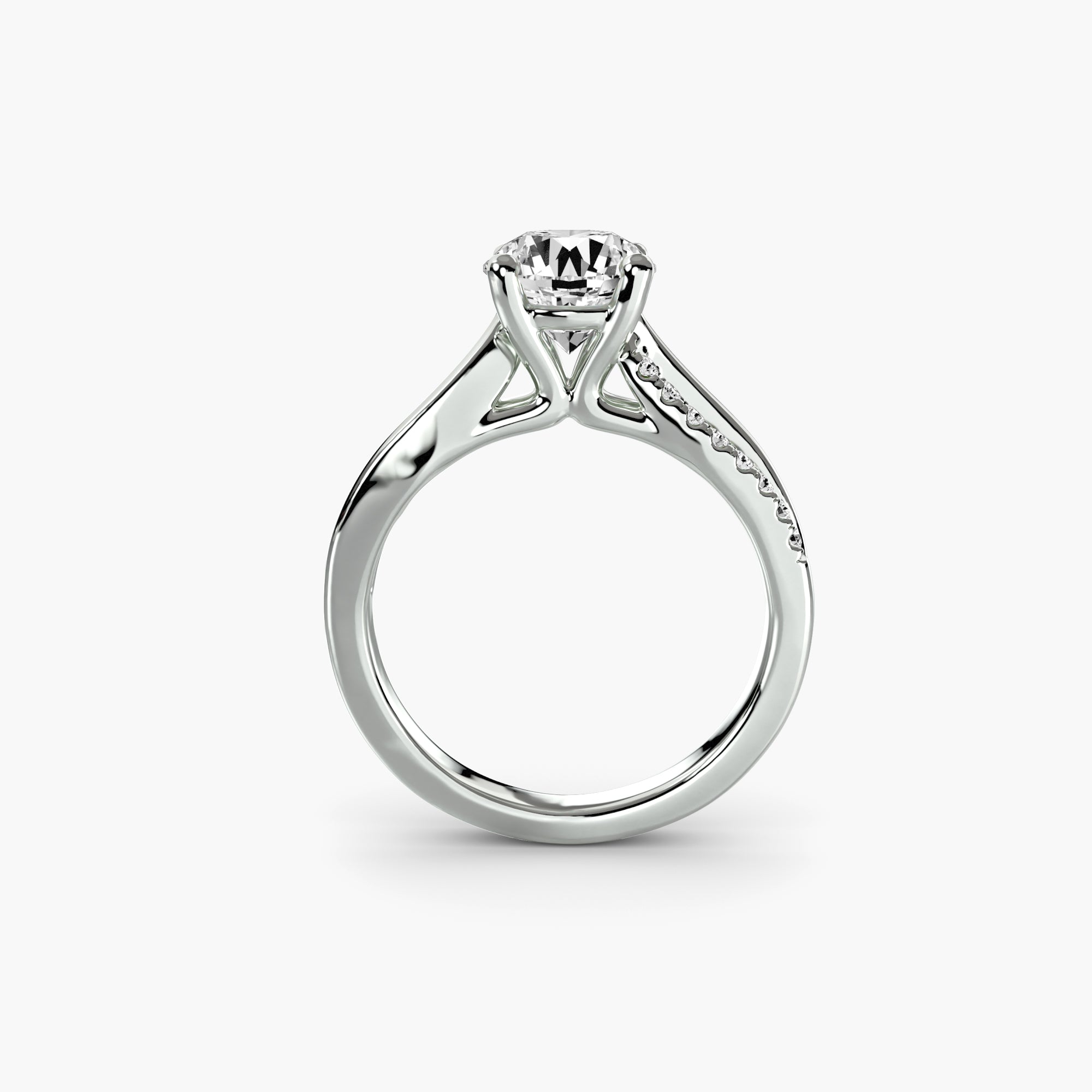 The Split Shank Pavé