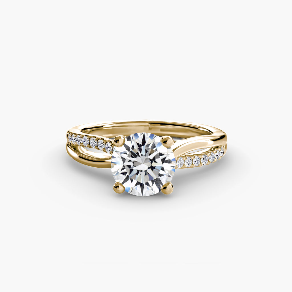 The Split Shank Pavé