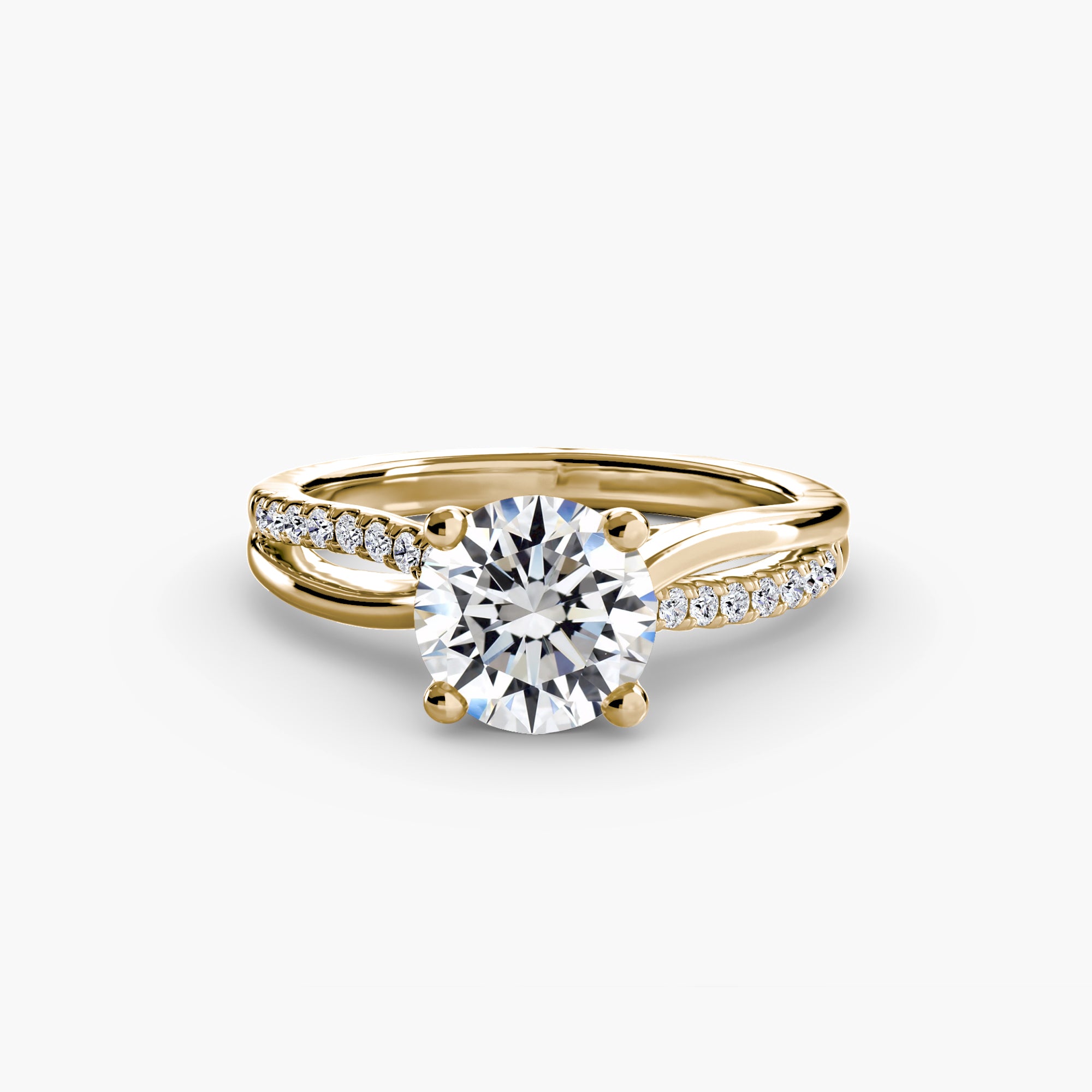 The Split Shank Pavé