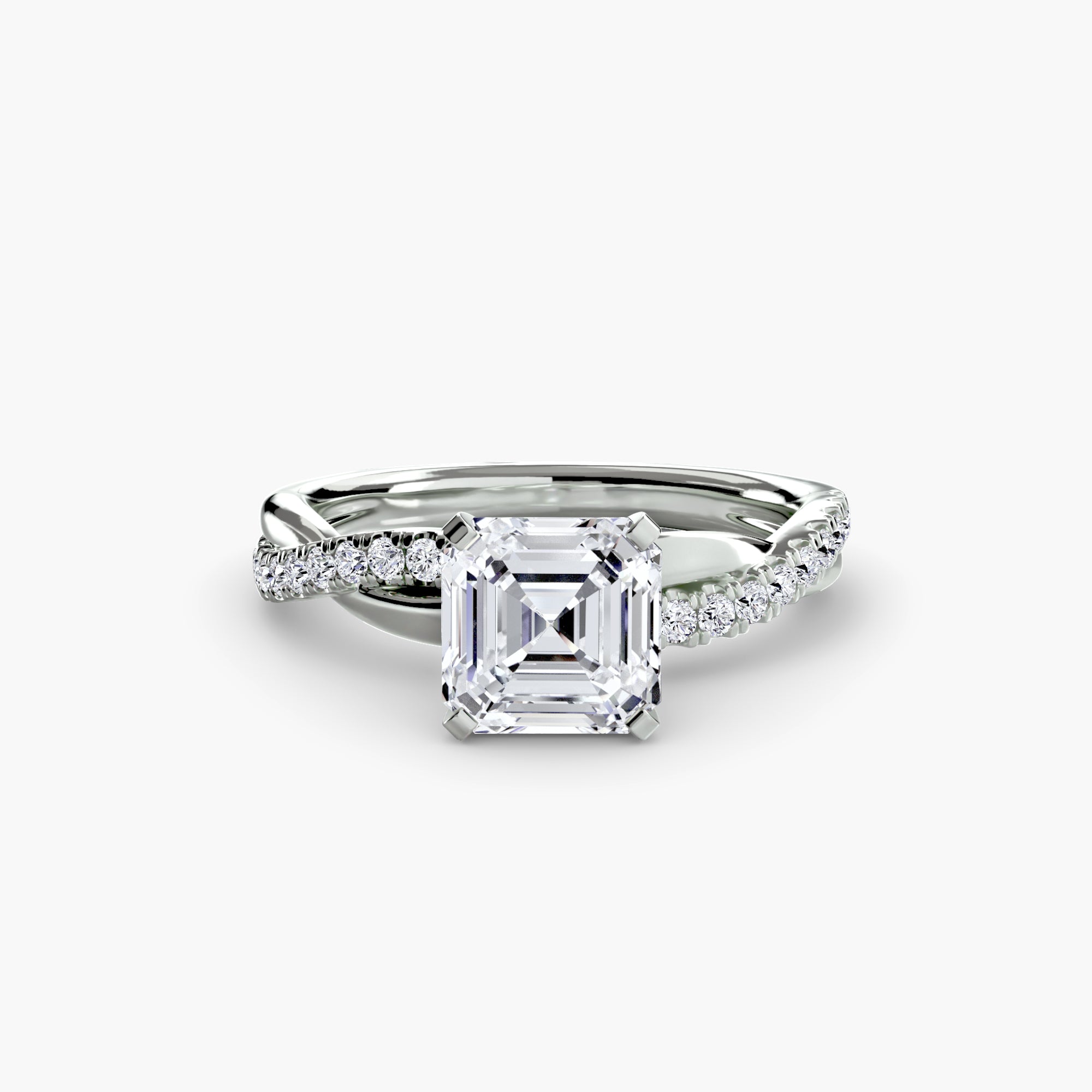 The Emerald Twist Pavé