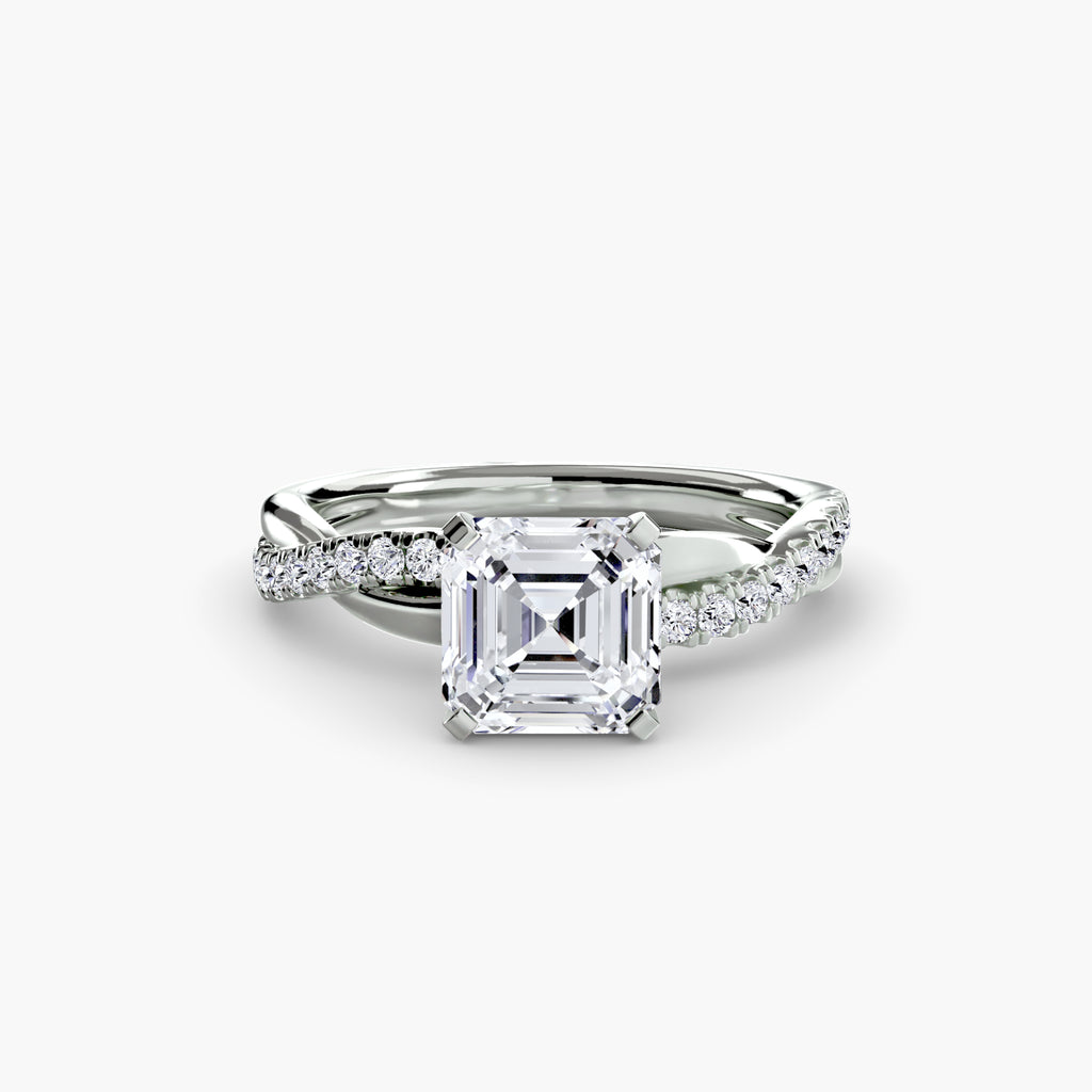 The Emerald Twist Pavé
