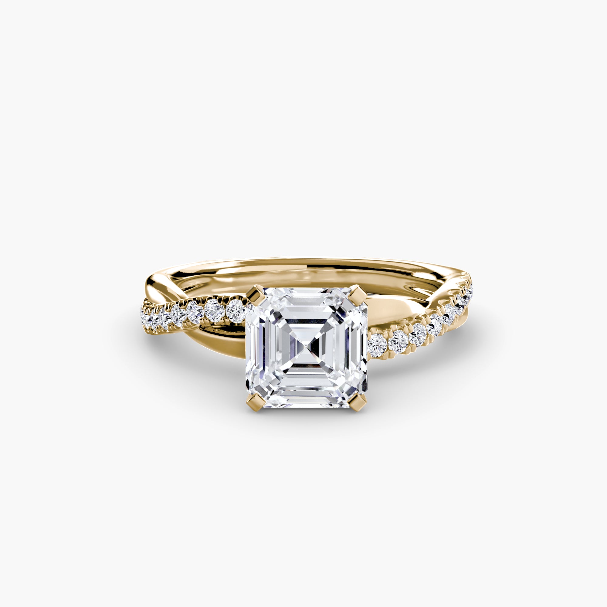 The Emerald Twist Pavé