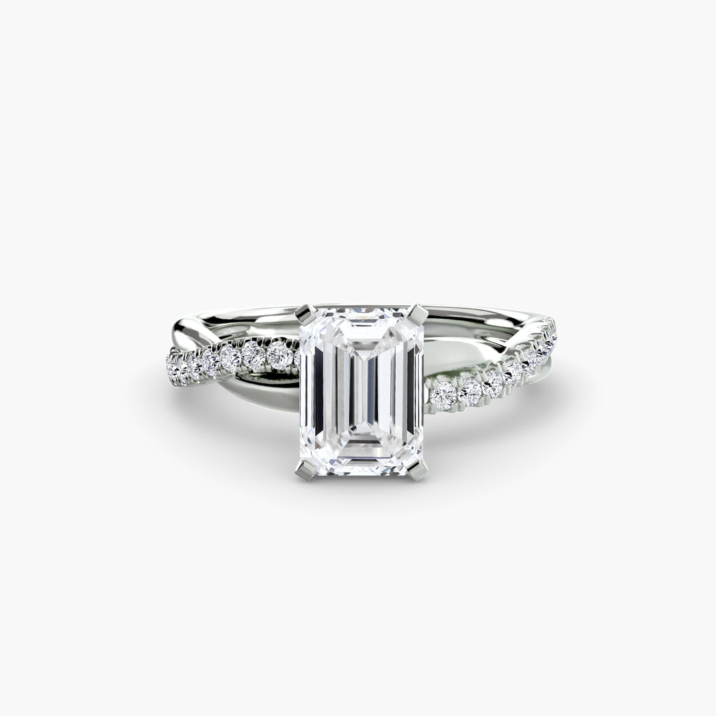 The Emerald Twist Pavé