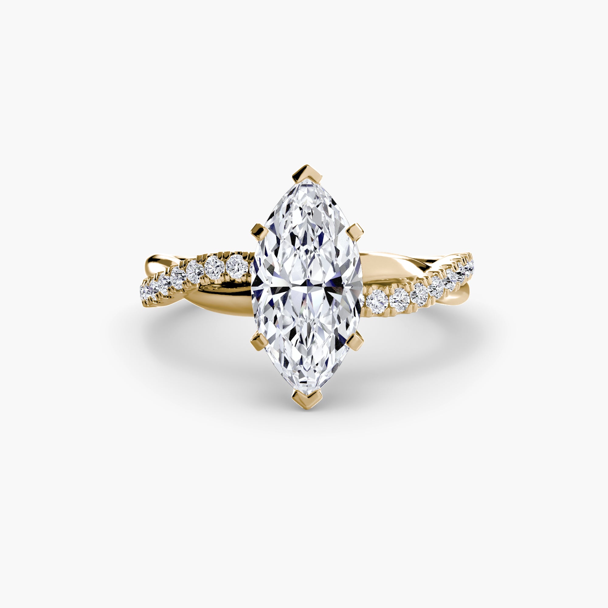 The Emerald Twist Pavé