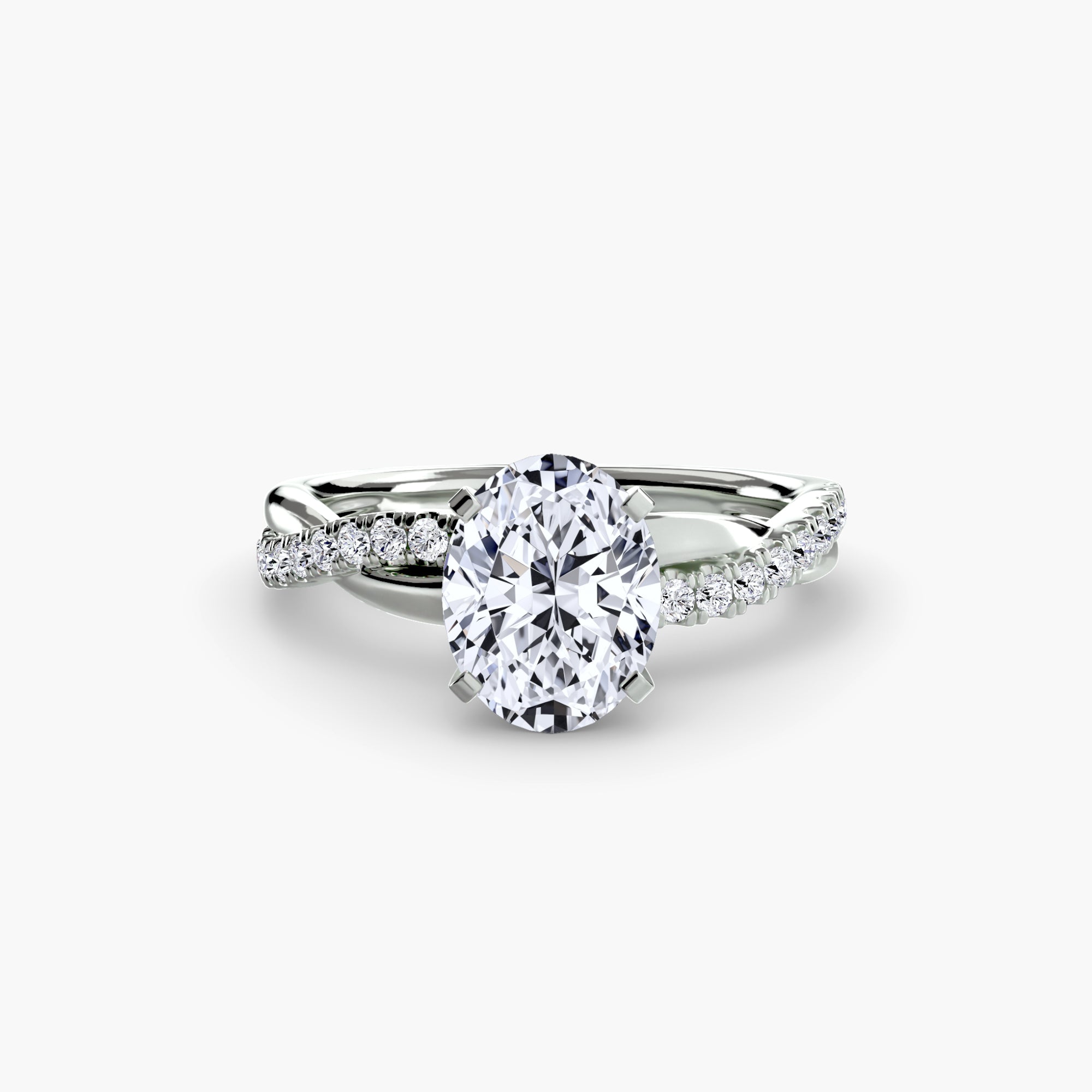 The Emerald Twist Pavé