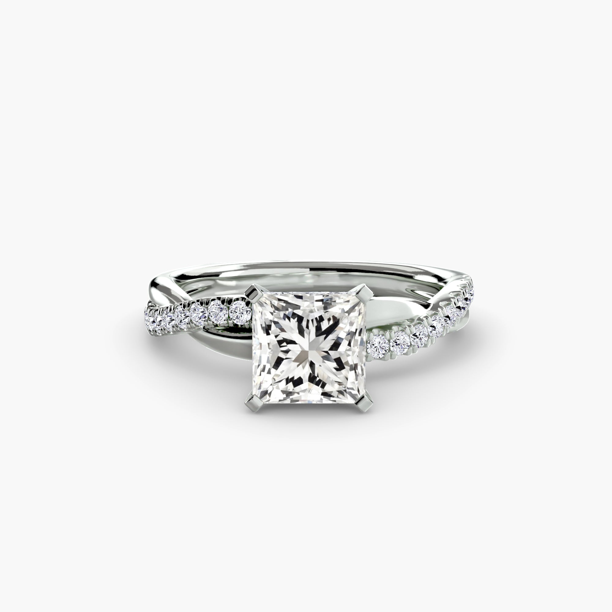 The Emerald Twist Pavé