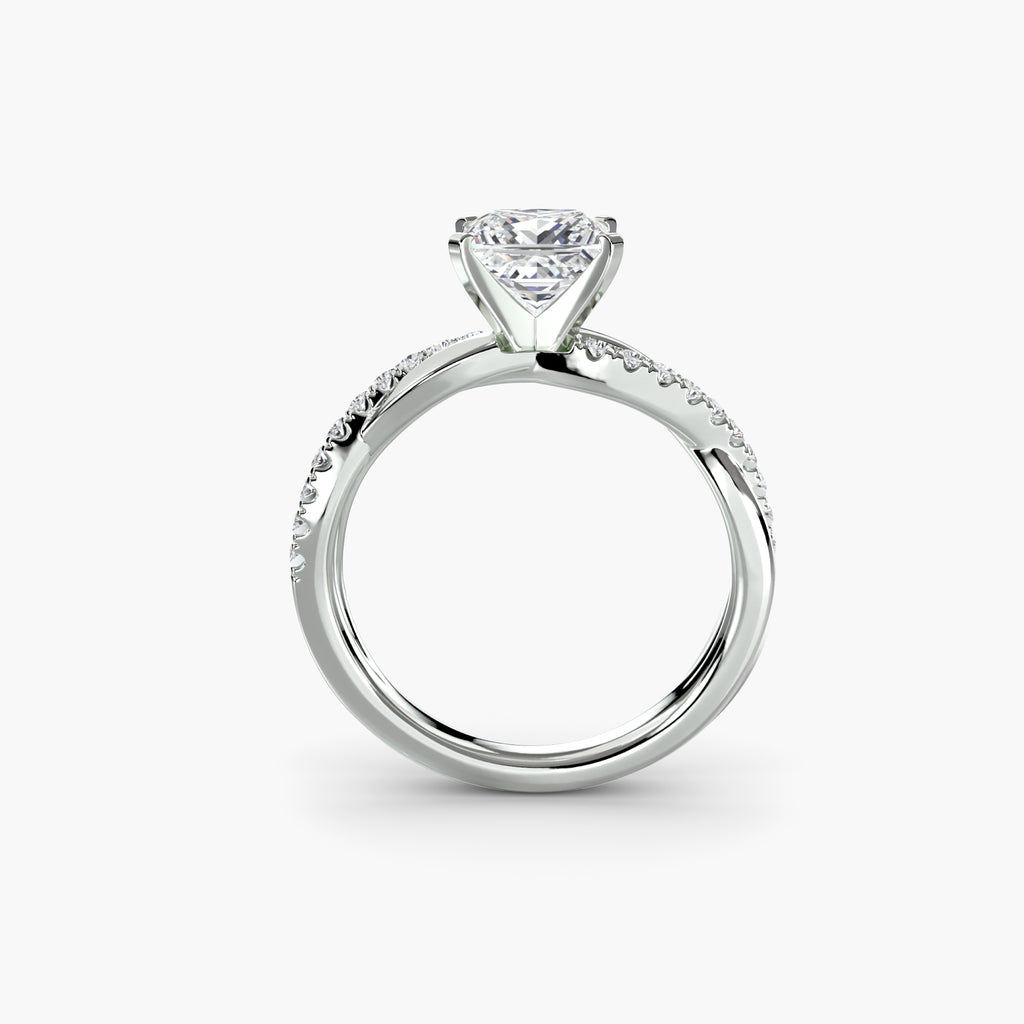 The Emerald Twist Pavé
