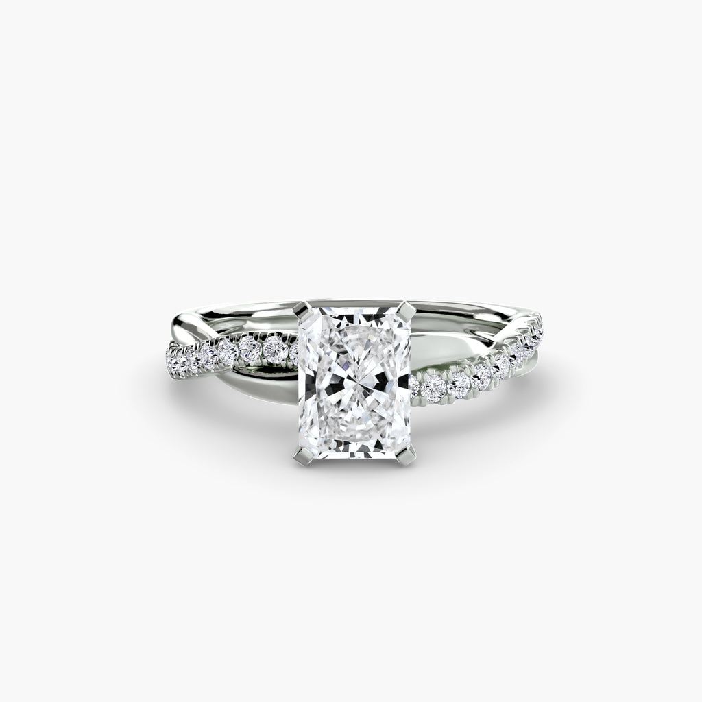 The Emerald Twist Pavé