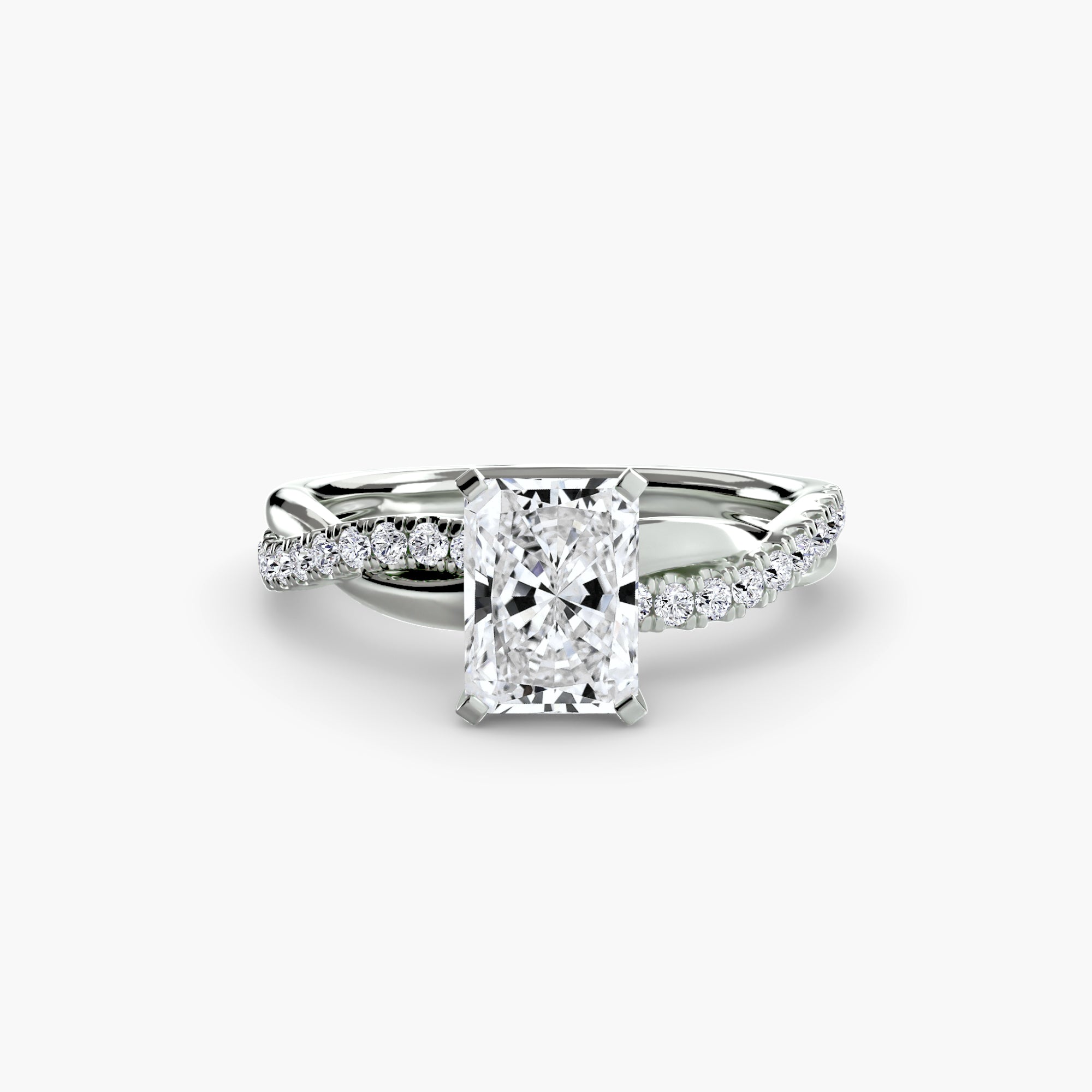 The Emerald Twist Pavé